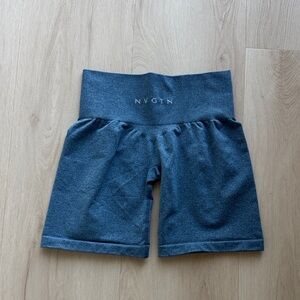 NVGTN Women's Athletic Shorts in Slate Blue